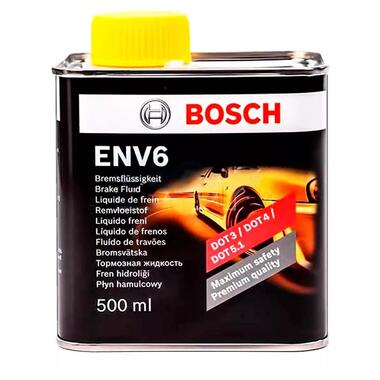 Рідина гальмівна BOSCH ENV6 (0,5л) (пр-во Bosch) (1 987 479 206) фото №1