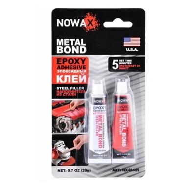 Автомобильный клей NOWAX METAL BOND, 20 г (NX48409) фото №1
