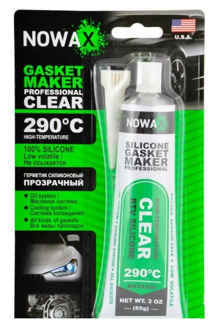 Герметик Nowax Gasket Maker Clear 85 г (NX34309) фото №1