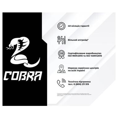 Персональний комп'ютер COBRA Advanced (I14F.8.H1S2.65XT.14043W) фото №8