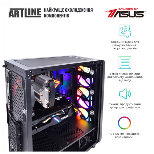 Комп'ютер Artline Gaming X48 (X48v43Win) фото №2