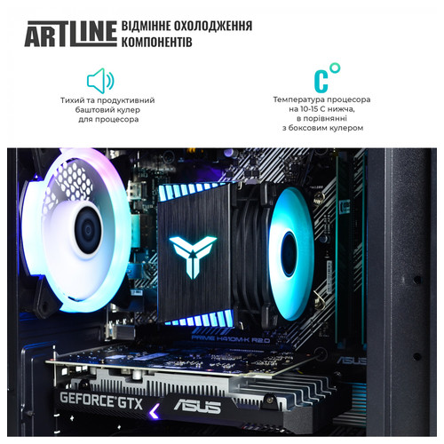Персональний комп'ютер Artline Gaming X43 (X43v25Win) фото №3