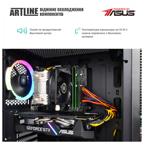 Персональний комп'ютер Artline Gaming X55 (X55v31) фото №3