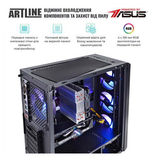 Персональний комп'ютер Artline Gaming X65 (X65v34win) фото №3