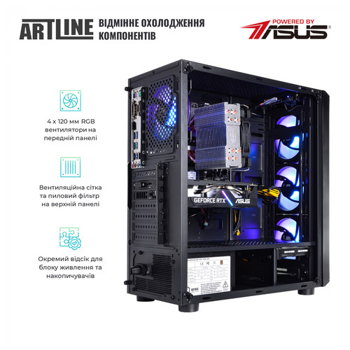 Персональний комп'ютер Artline Gaming X65 (X65v34win) фото №5