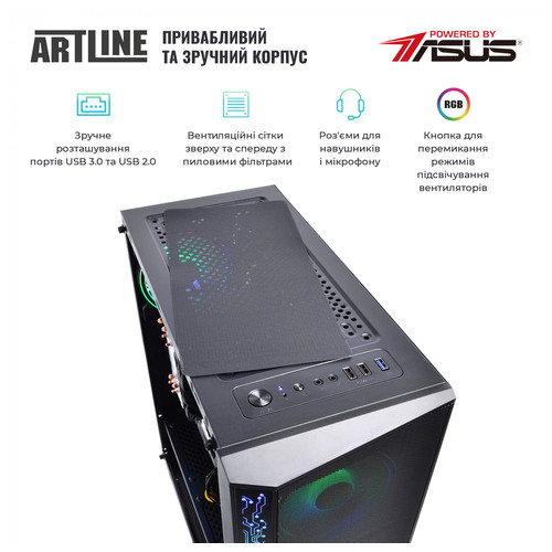 Персональний комп'ютер Artline Gaming X65 (X65v34win) фото №4