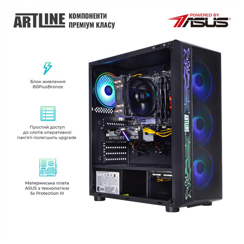 Персональний комп'ютер Artline Gaming X65 (X65v34win) фото №2