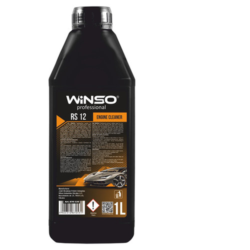 Очисник поверхні двигуна Winso Rs 12 Engine Cleaner концентрат (880810) 1 л фото №1