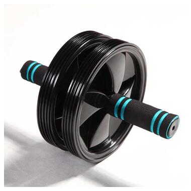 Колесо для преса U-Powex Ab wheel with mat (d18.5cm.) Black фото №2
