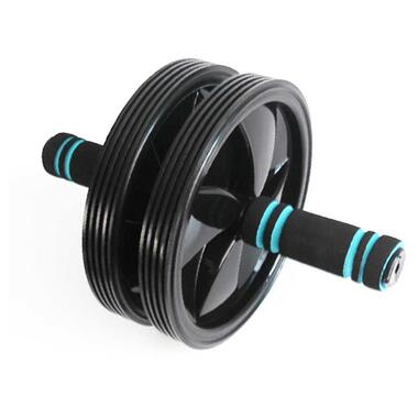 Колесо для преса U-Powex Ab wheel with mat (d18.5cm.) Black фото №1
