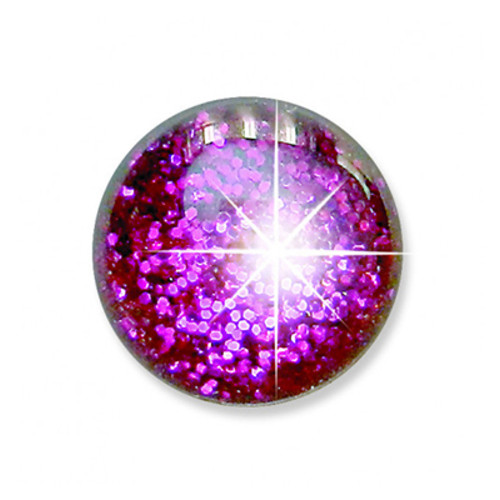 Сережки Biojoux Urban Button 8 mm Bright Pink фото №1