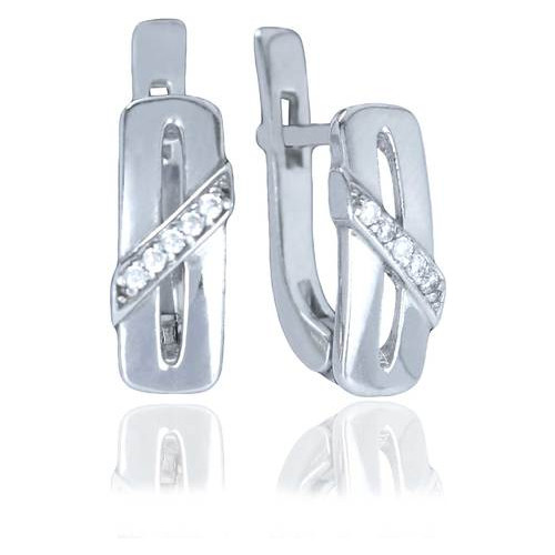 Срібні сережки Lenan 2791-9р-cz фото №1