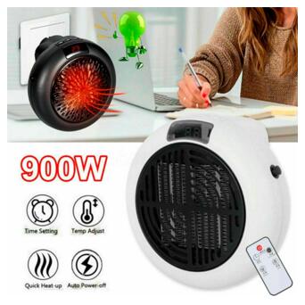 Настінний обігрівач XPRo Electric Heater For Home 900W білий (24377-For Home_344) фото №6