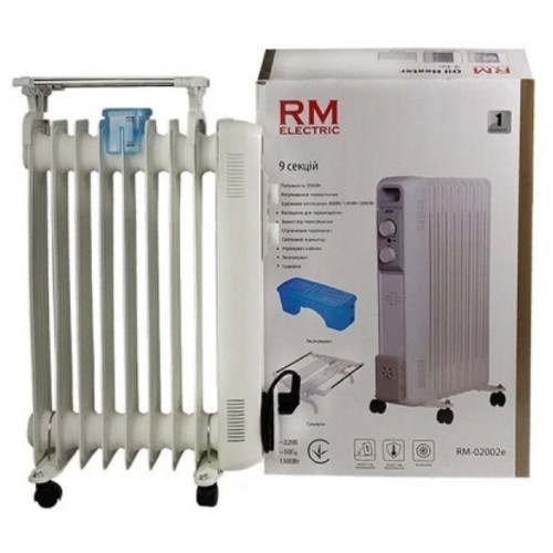 Олійний радіатор RM Electric (RM-02002E) фото №3