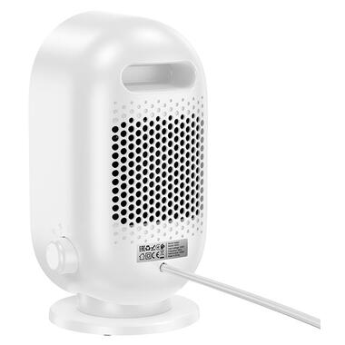 Обогреватель Hoco compact desktop heater HX25 белый фото №5
