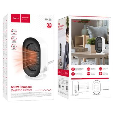 Обогреватель Hoco HX25 600W heater (6942007646666) фото №2