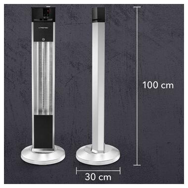 Инфракрасный обогреватель Trotec IRS 2000 E 2000 W Silver/Black 1410003920 фото №18