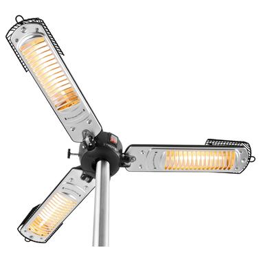 Инфракрасный обогреватель Trotec IRS 2005 2000W Silver/Black 1410003922 фото №2