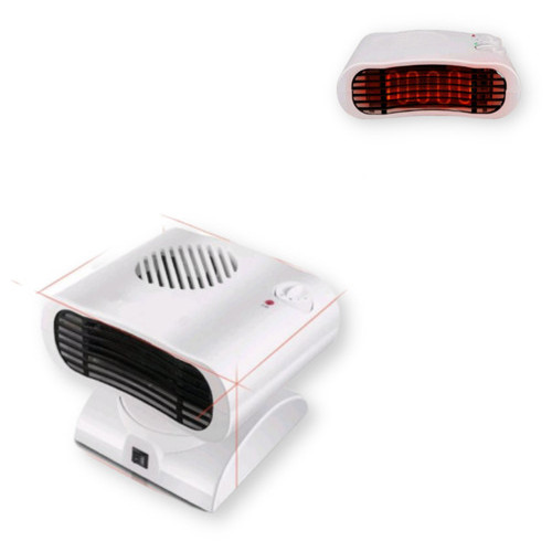 Обогреватель тепловентилятор поворотный 3 режима 2000 Вт RAF 1185 белый (24371-RAF-1185_702) фото №1