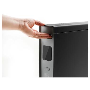 Конвекторный обогреватель BLACK+DECKER 2,0 кВт площадь обогрева 20 кв.м. напольный черный BXCSH2001E фото №3