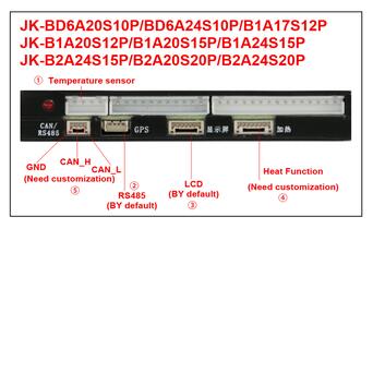 Активний смарт балансир BMS Jikong JK-B1A20S15P, 7S-20S, Li-Ion/LFP/LTO, 150A, 1A balancer, Bluetooth фото №8