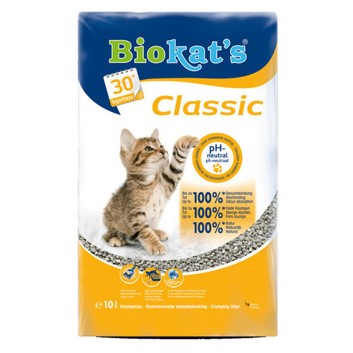 Песок для туалета Biokat's CLASSIC  10кг фото №1