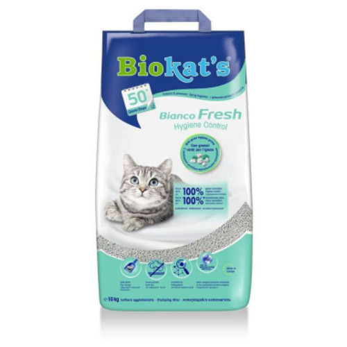 Наповнювач для туалету Biokat's BIANCO FRESH 10 кг (4002064617107) фото №1