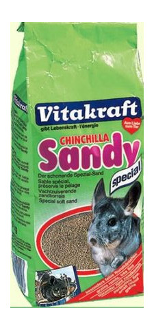 Песок для туалета Vitakraft Sandy для шиншилл 1 кг фото №1