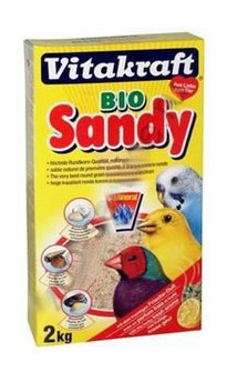 Песок для туалета Vitakraft Bio Sand для птиц 2 кг фото №1