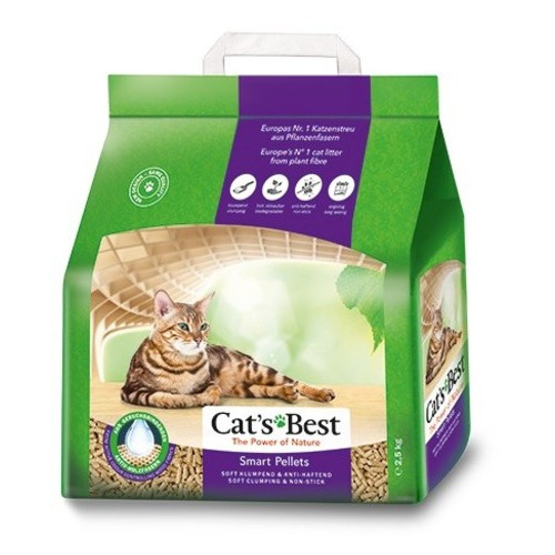 Наполнитель Cats Best Rettenmaier Smart Pellets 5 л/2,5 кг фото №1