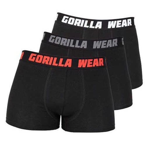 Труси боксери Gorilla Wear Boxershorts 4XL Чорно-червоний (06369240) фото №1