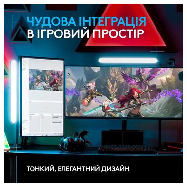 Лампа блогера Logitech Litra Beam TrueSoft Graphite (946-000020) фото №3