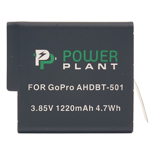 Аккумулятор PowerPlant для GoPro AHDBT-501 1220mAh фото №1