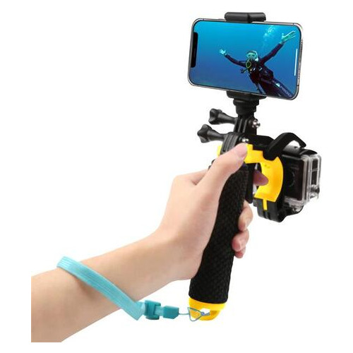 Подвійний плаваючий монопод для камери та смартфону AIRON X-263-1 (69477915500103) фото №1