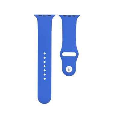 Ремінець для смартгодин Band Silicone Classic Apple Watch 38/40/41 mm Vivid Blue (Classic38-3.VividBlue) фото №1