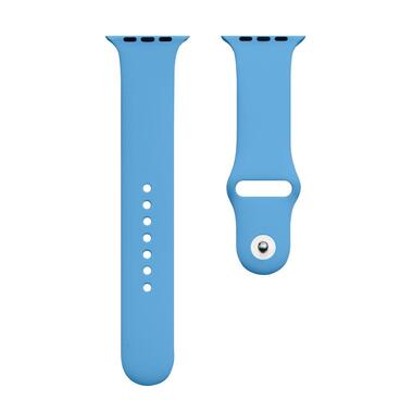 Ремінець для смартгодин Band Silicone Classic Apple Watch 42/44/45/49 mm Blue (Classic42-15.Blue) фото №1