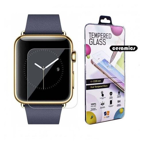 Защитная пленка Drobak Ceramics Apple Watch 3 38mm (2 шт) (313101) фото №1