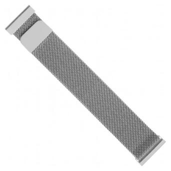 Ремінець смарт-годинника Intaleo Milanese Samsung Galaxy Watch 20 mm silver (1283126494284) фото №1