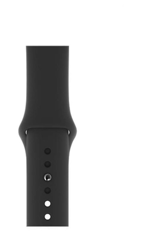 Силіконовий ремінець Armorstandart Sport для Apple Watch 38mm 40mm Dark Grey (ARM51941) фото №1