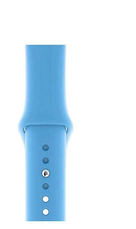 Ремінець силіконовий Armorstandart Sport для Apple Watch 42mm 44mm Light Blue (ARM51944) фото №1