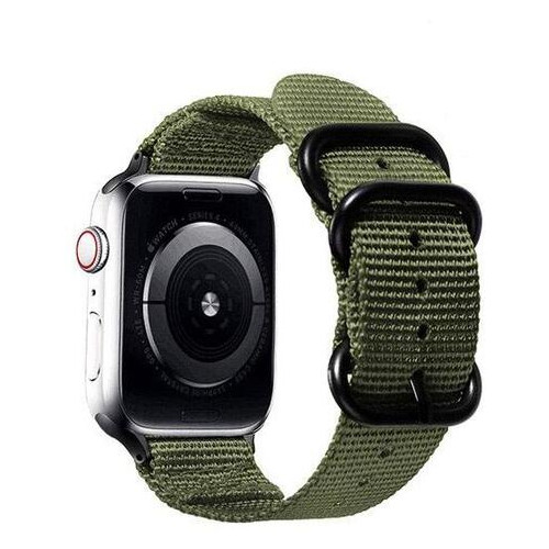Нейлоновий ремінець Primolux Traveller для годинника Apple Watch 42mm / 44mm - Army Green фото №1