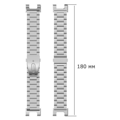 Металевий ремінець Primolux для смарт-годинника Xiaomi Amazfit T-Rex (A1918) - Silver фото №5