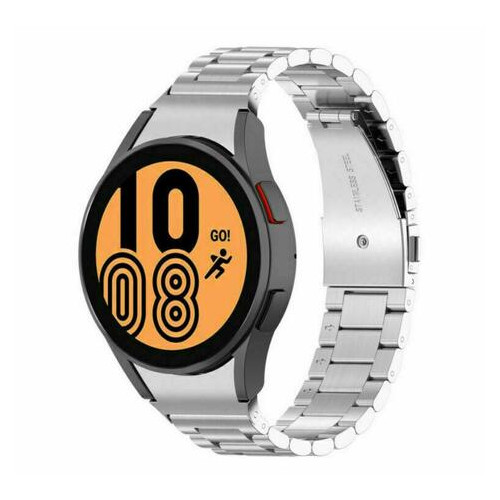 Металевий ремінець Primolux для годинника Samsung Galaxy Watch 4 44mm SM-R870 - Silver фото №1
