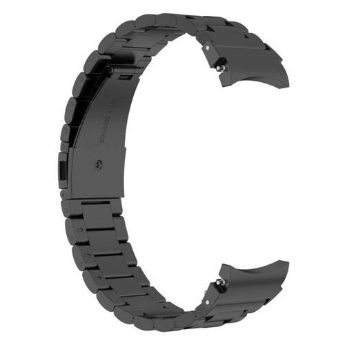 Металевий ремінець Primolux для годинника Samsung Galaxy Watch 4 40mm SM-R860 / SM-R865 - Black фото №3