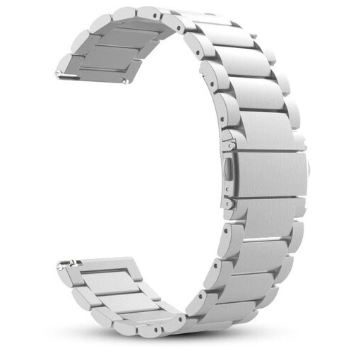 Металевий ремінець Primolux для годинника Garmin Vivoactive 4 - Silver фото №1