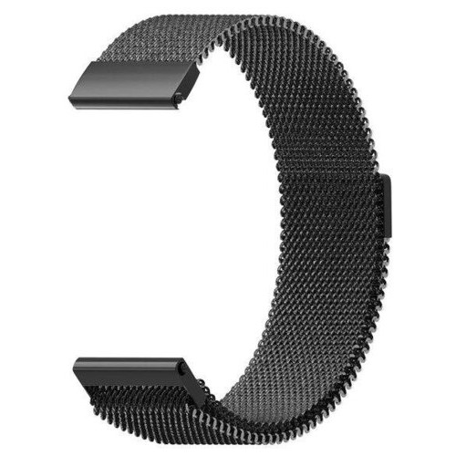 Міланський сітчастий ремінець Primolux для годинника Xiaomi Amazfit Bip / Amazfit Bip GTS / Amazfit Bip Lite - Black фото №2