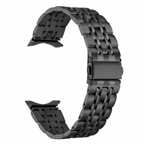 Металевий ремінець Primolux Steel Link для годинника Samsung Galaxy Watch 4 Classic 42mm SM-R880 - Black фото №3