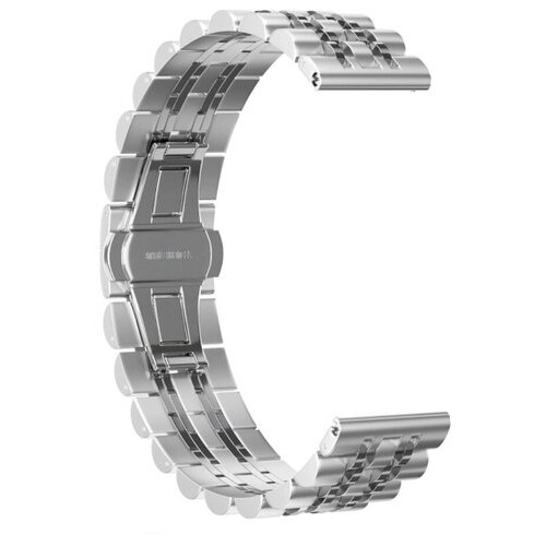 Металевий ремінець Primolux Steel Link для годинника Samsung Galaxy Watch 42 mm SM-R810 - Silver фото №2