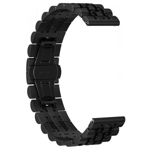 Металевий ремінець Primolux Steel Link для годинника Xiaomi Amazfit GTR 47 mm - Black фото №2
