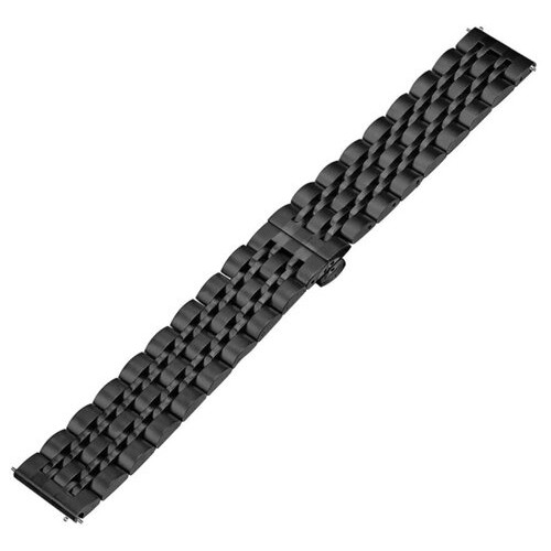 Металевий ремінець Primolux Steel Link для годинника Xiaomi Amazfit GTR 47 mm - Black фото №3